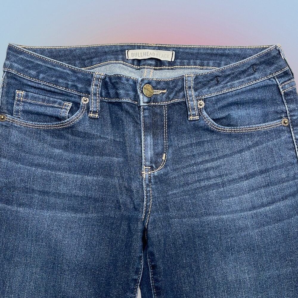 BULLHEAD BLACK Women’s 7 (juniors) Super Skinny Blue Jeans